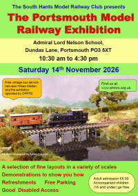 Portsmouth Model Railway Exhibition Handbill