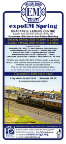 expoEM Spring 2026 Handbill