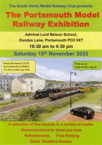 South Hants MRC Exhibition 2025 Handbill